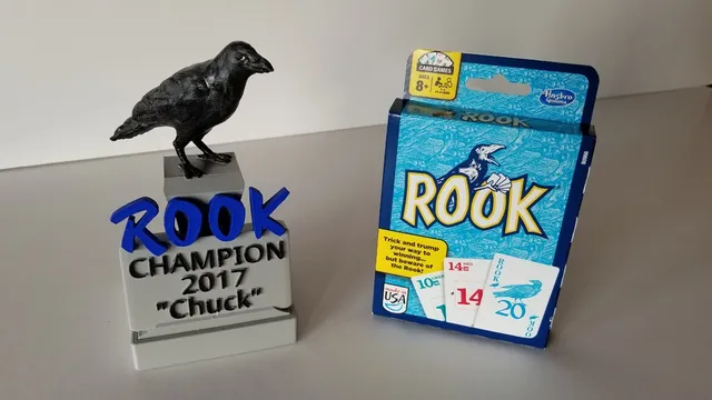 Rook Card Game Trophy