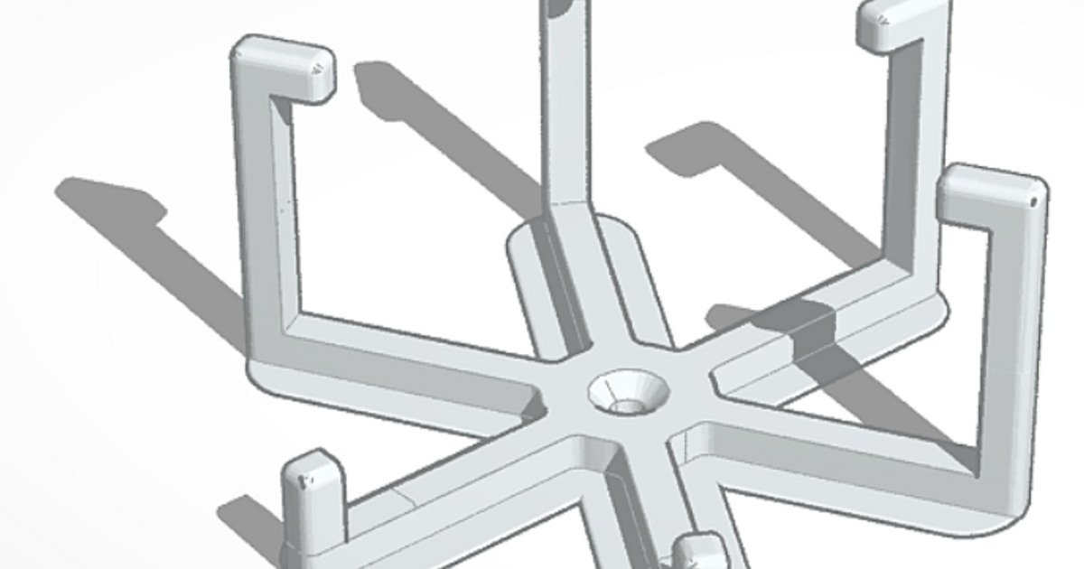 Echo Dot 2 Ceiling and Mount by Ben V Download free STL