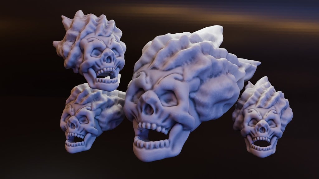 Flame Skull (DND / TTRPG)