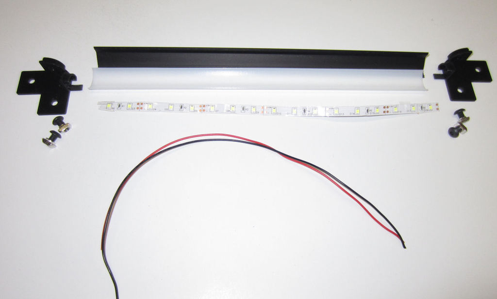 Miniatura 11 do modelo 3D 2020 LED Lighting Mount - HyperCube CoreXY