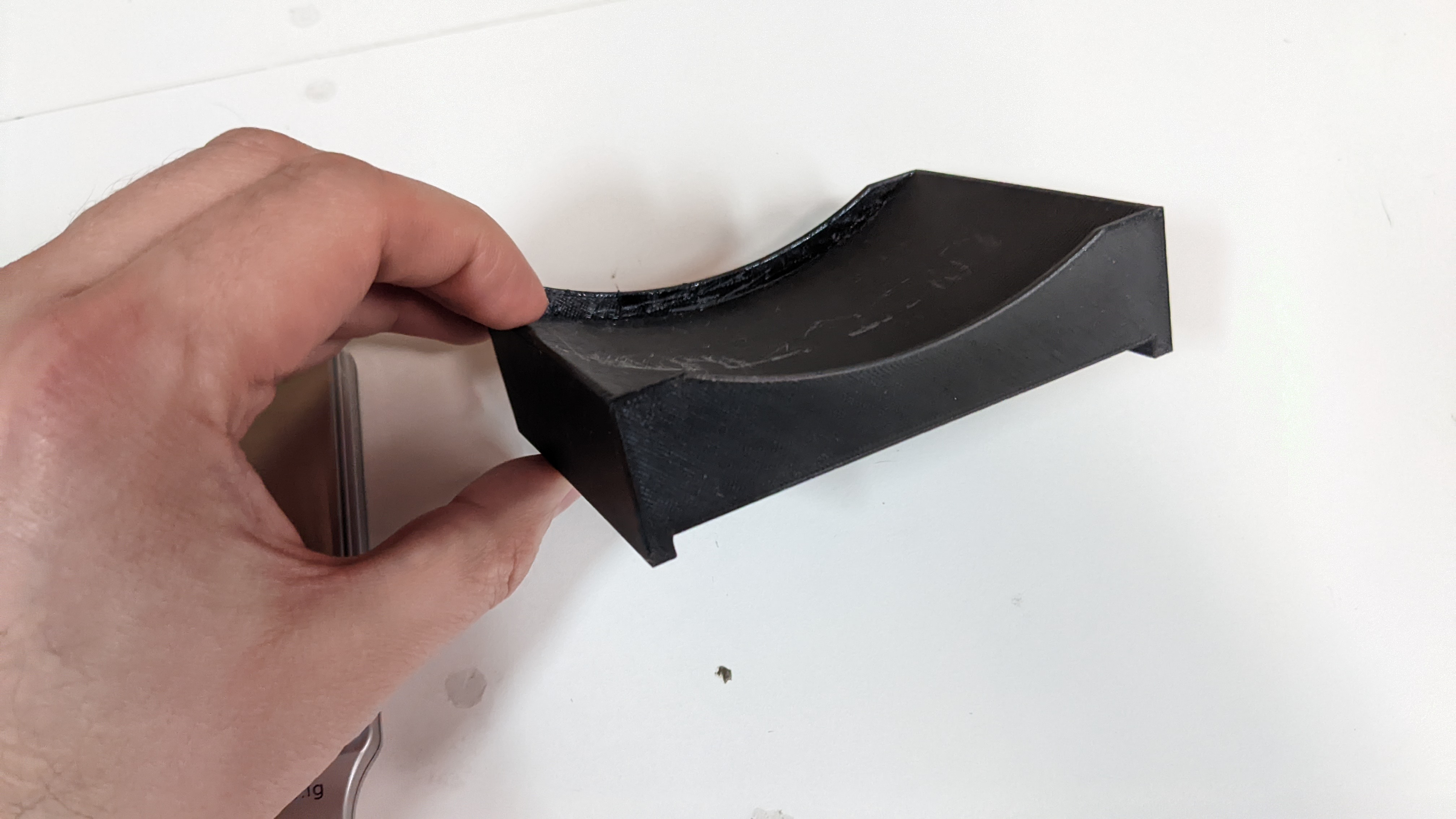 Print spool cradle for mini scale