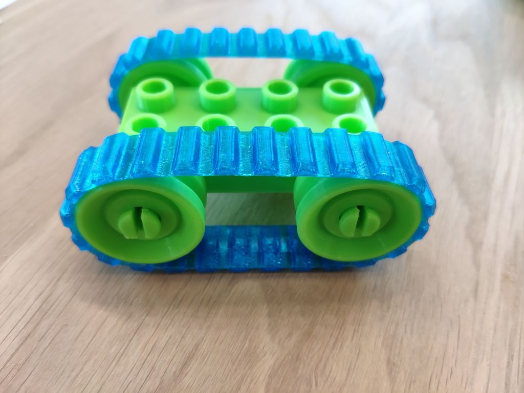 Tracks for Duplo car base by Farnsworth | Download free STL model ...