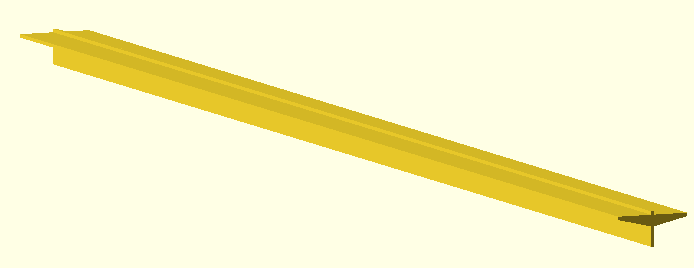Langtroth length foundation starter strip - Beekeeping