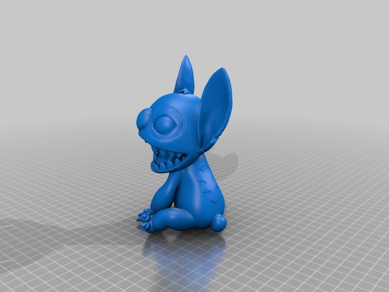 Figurines simple - Stitch Witch Chibi1, STKPR_1235. 3D stl model