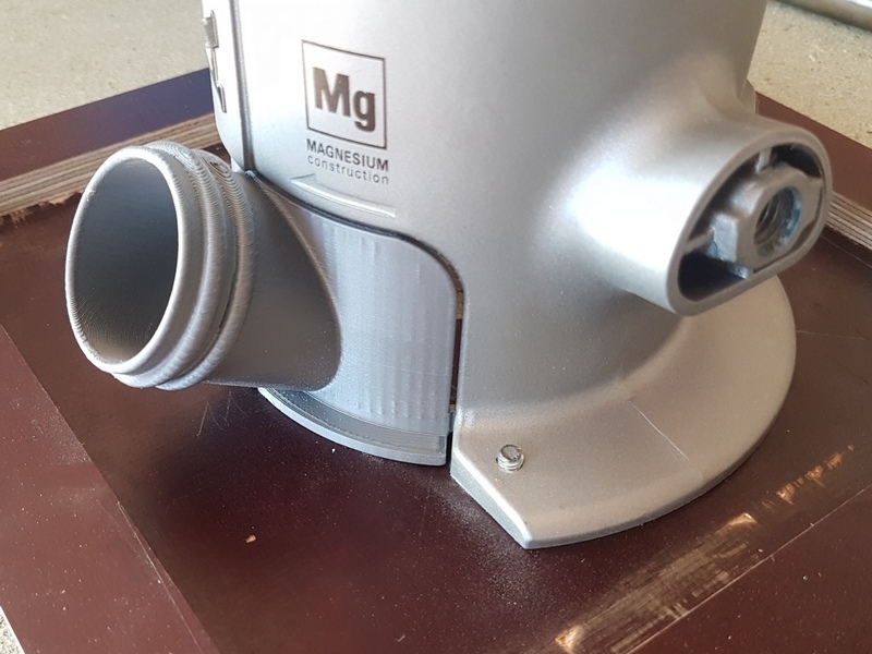 Dust collection for AEG MF1400KE / Rigid R22002 router