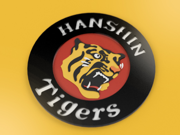 Hanshin Tigers Drinks Coaster