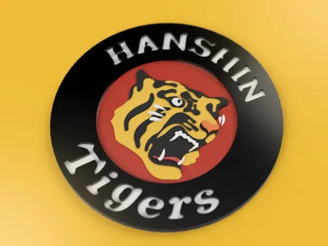Hanshin Tigers Drinks Coaster