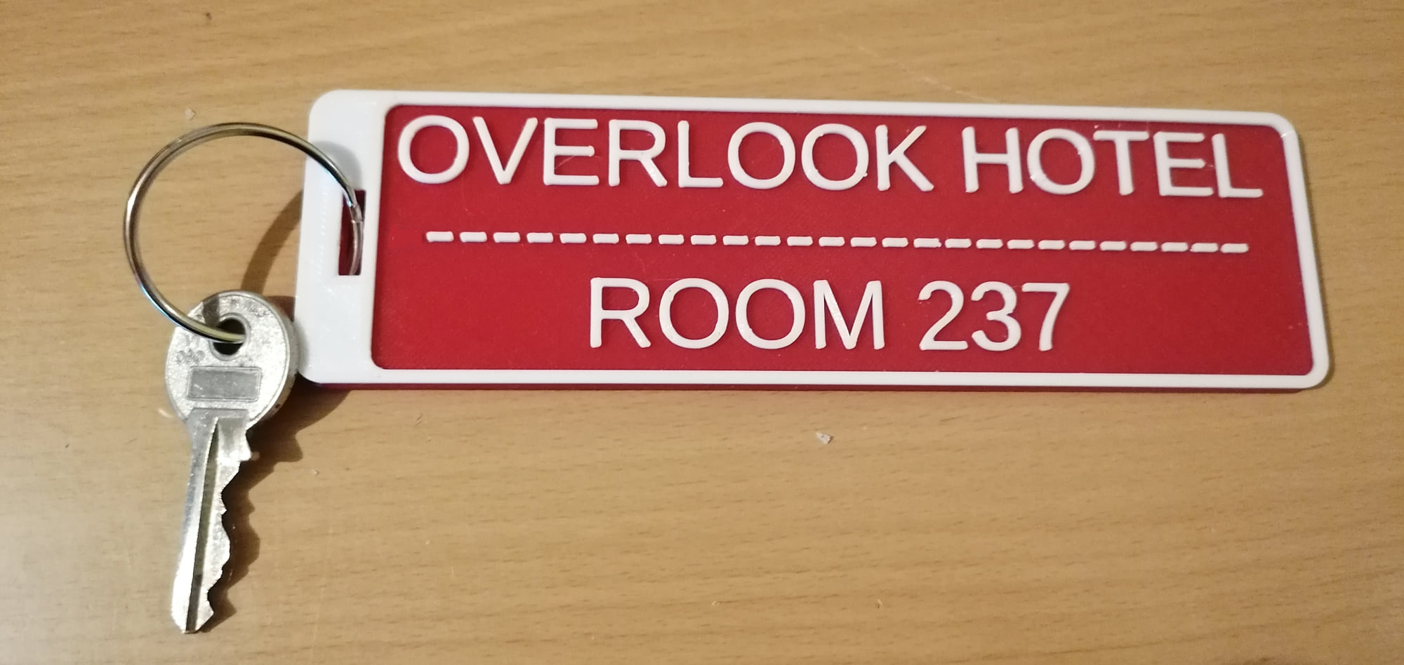 Extra large keytags 'The Shining' theme