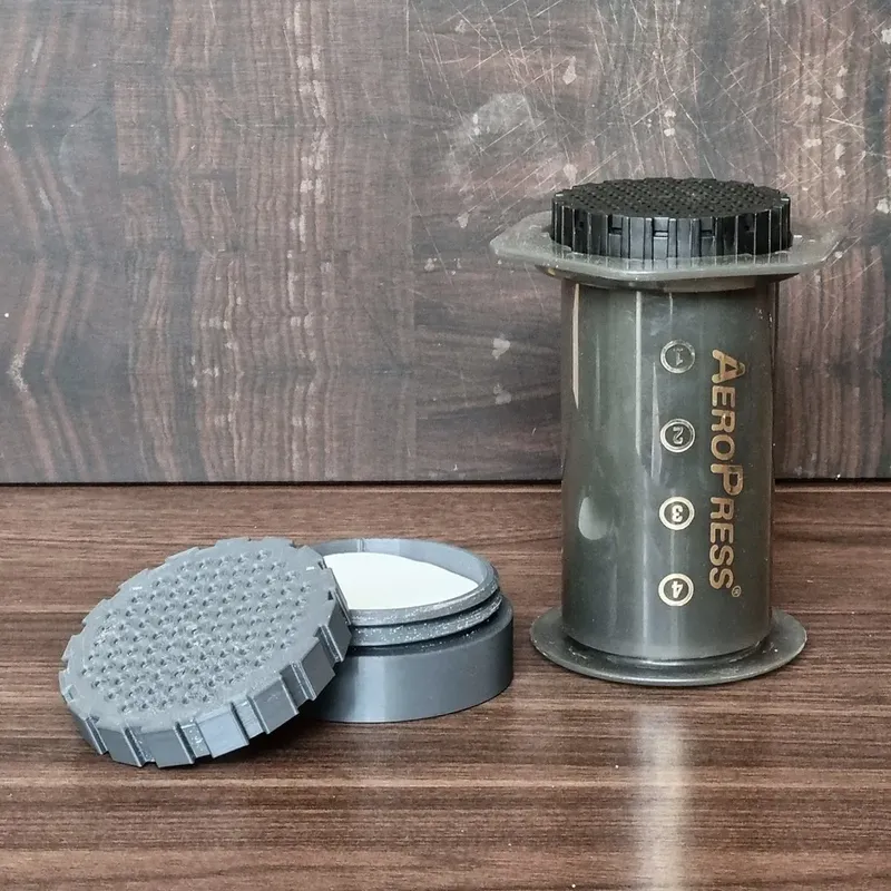 AeroPress XL Coffee Maker Filter Holder by Enelrad, Download free STL  model