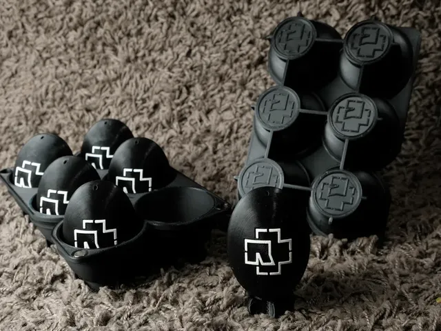 Rammstein easter eggs with carton