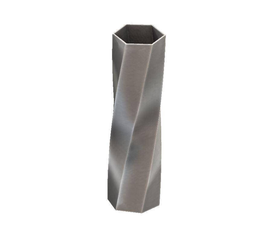 Dice hexagon spiral tube