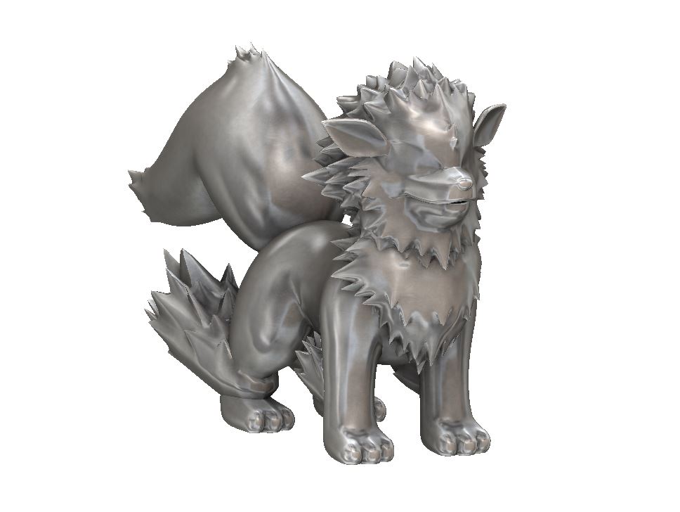 Arcanine - Arcanin by Referentiel | Download free STL model ...