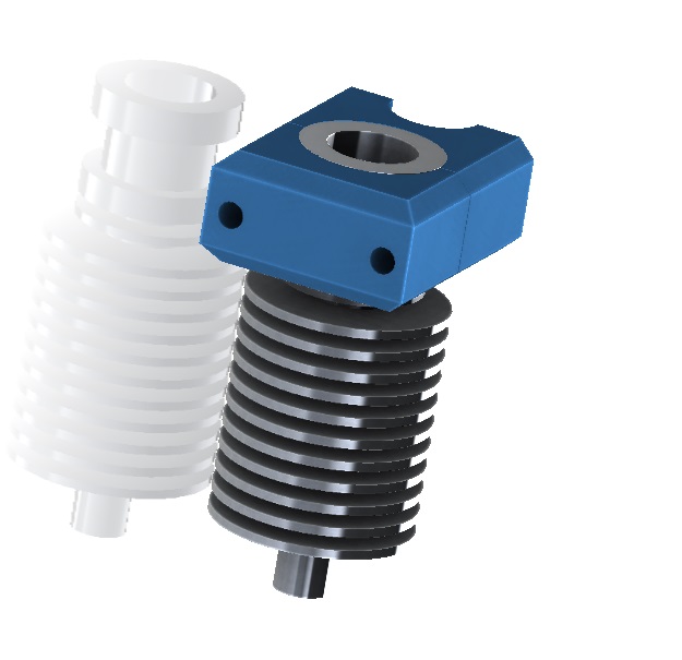 V6 Bowden hotend mount dzino3Dv2