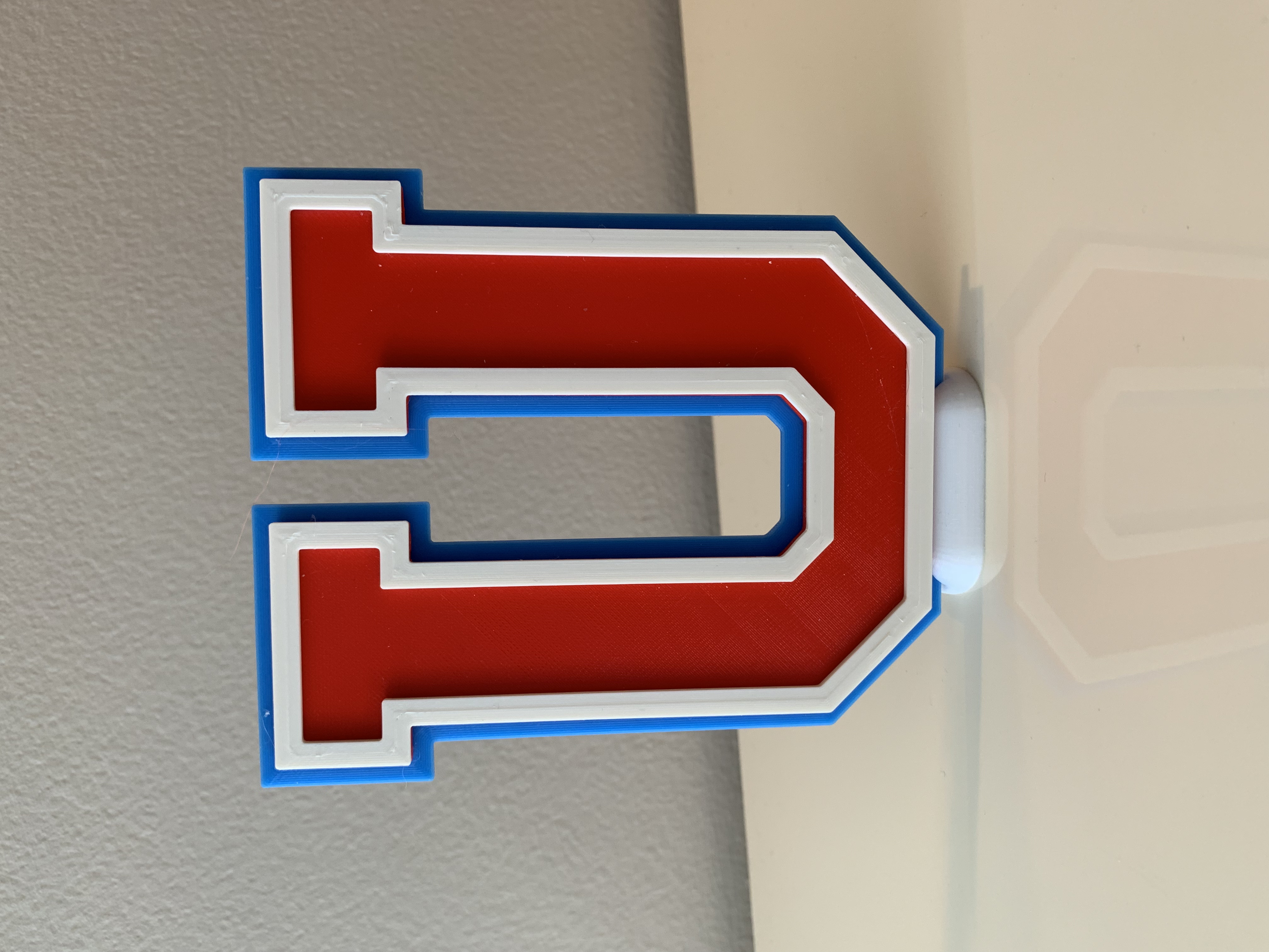 3D Lettering in School/Sports Colors