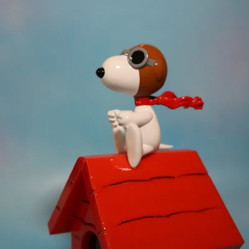 Pilot Snoopy - Baron Figure by ChaosCoreTech Download free STL model