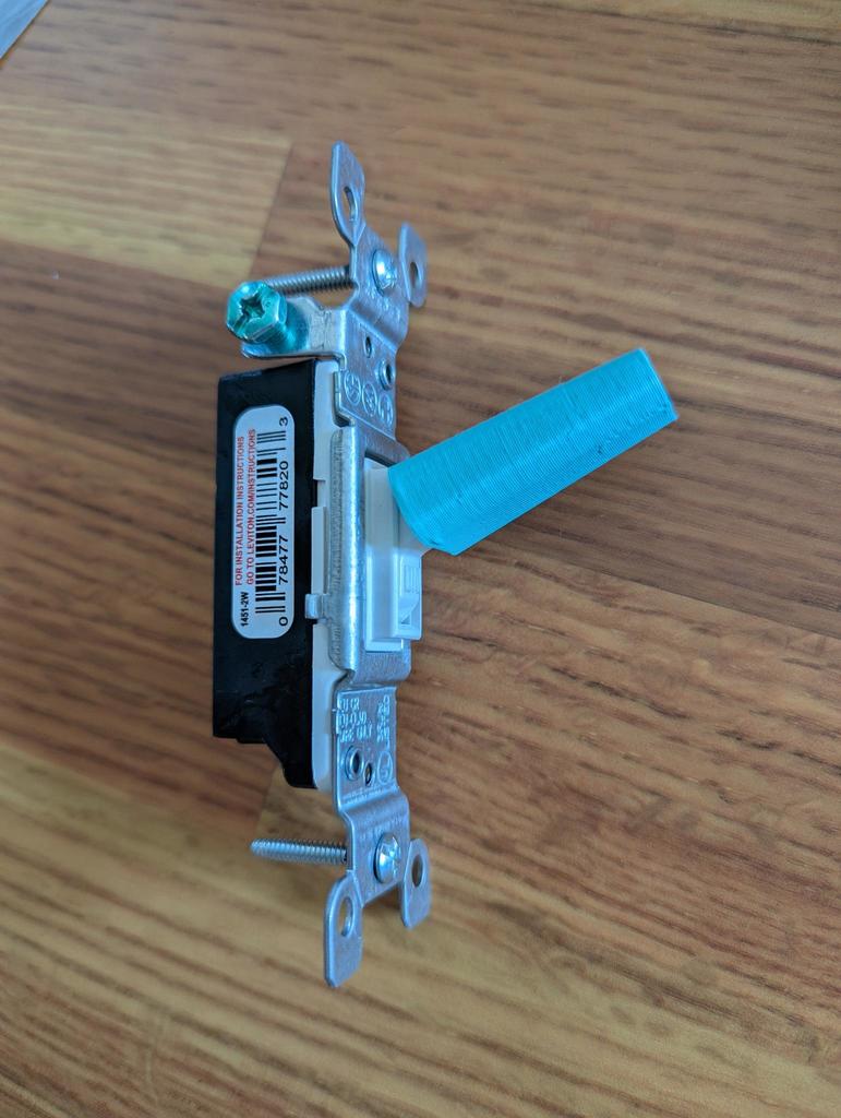Light Switch Lever Cover (Leviton 15A)