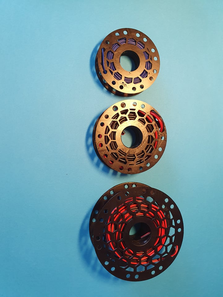 Miniatura 2 do modelo 3D Wire spools