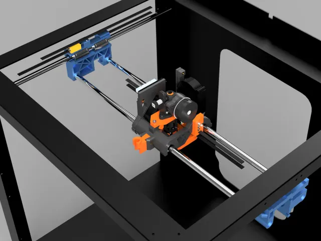 QIDI X-Max - Improved X-Gantry With Tensioners