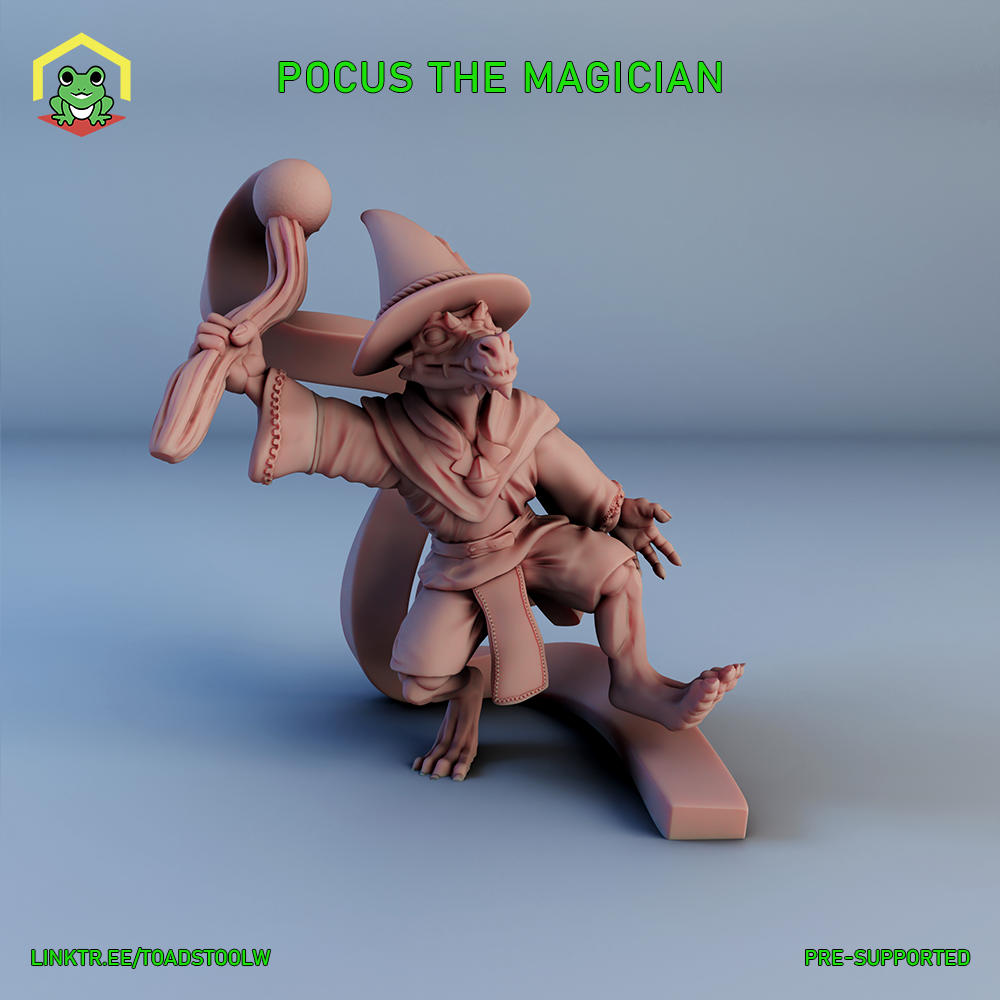 Pocus - the kobold wizard