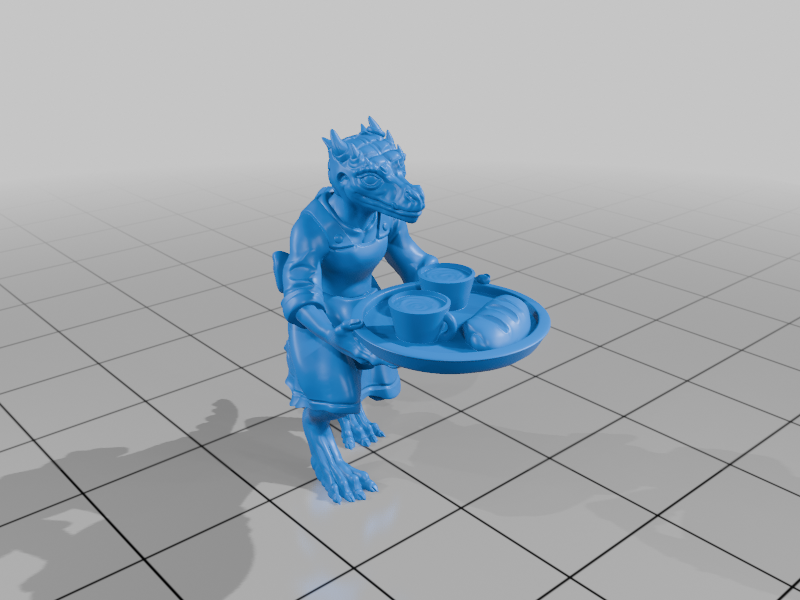 Kobold waitress