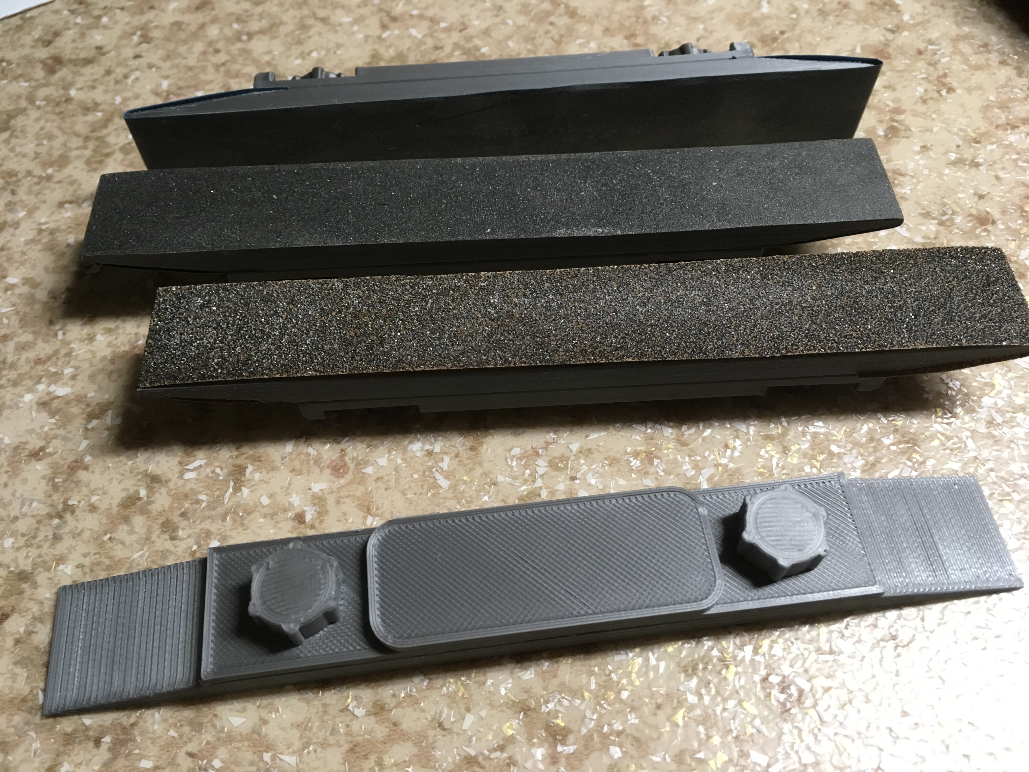 Abrasive paper holder