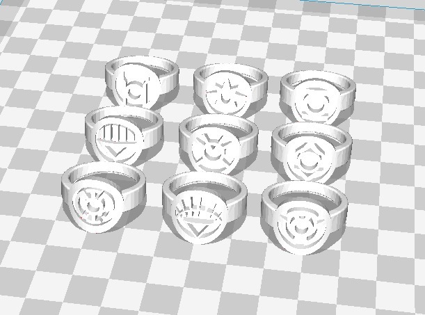 Lantern Corps Rings — miniatura 28