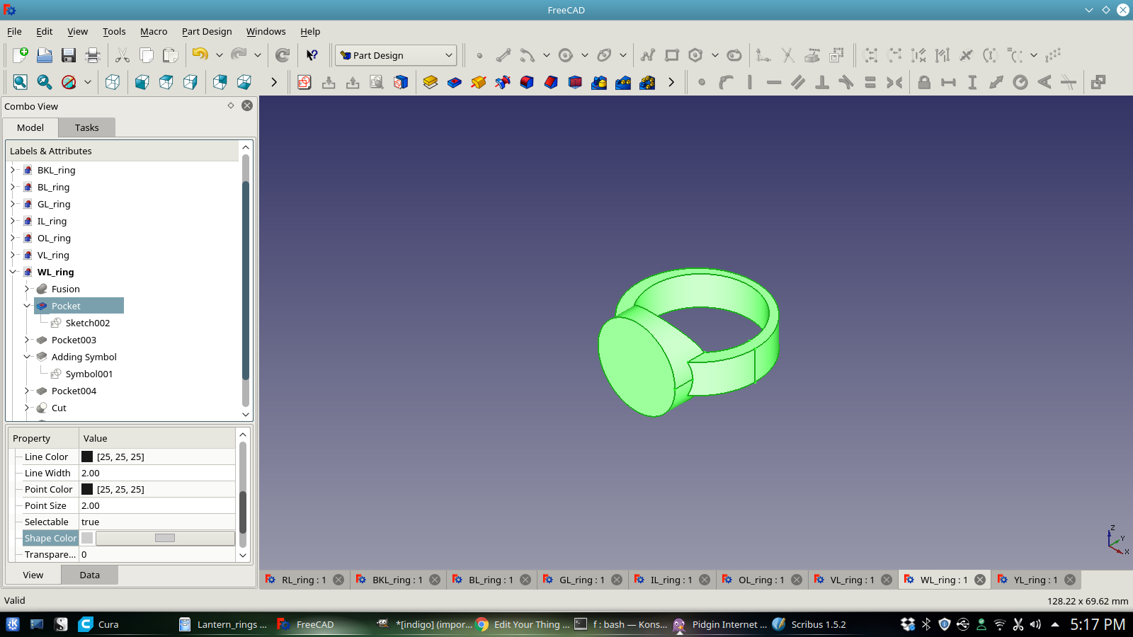 Lantern Corps Rings — miniatura 44