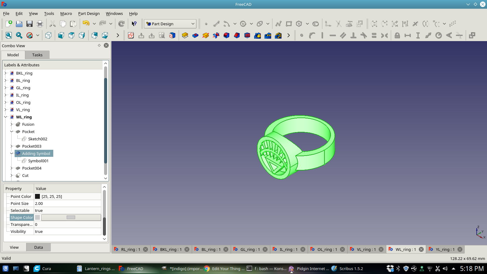Lantern Corps Rings — miniatura 7