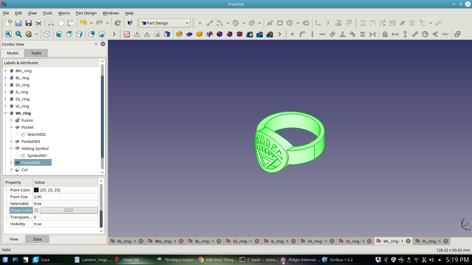 Lantern Corps Rings — miniatura 21