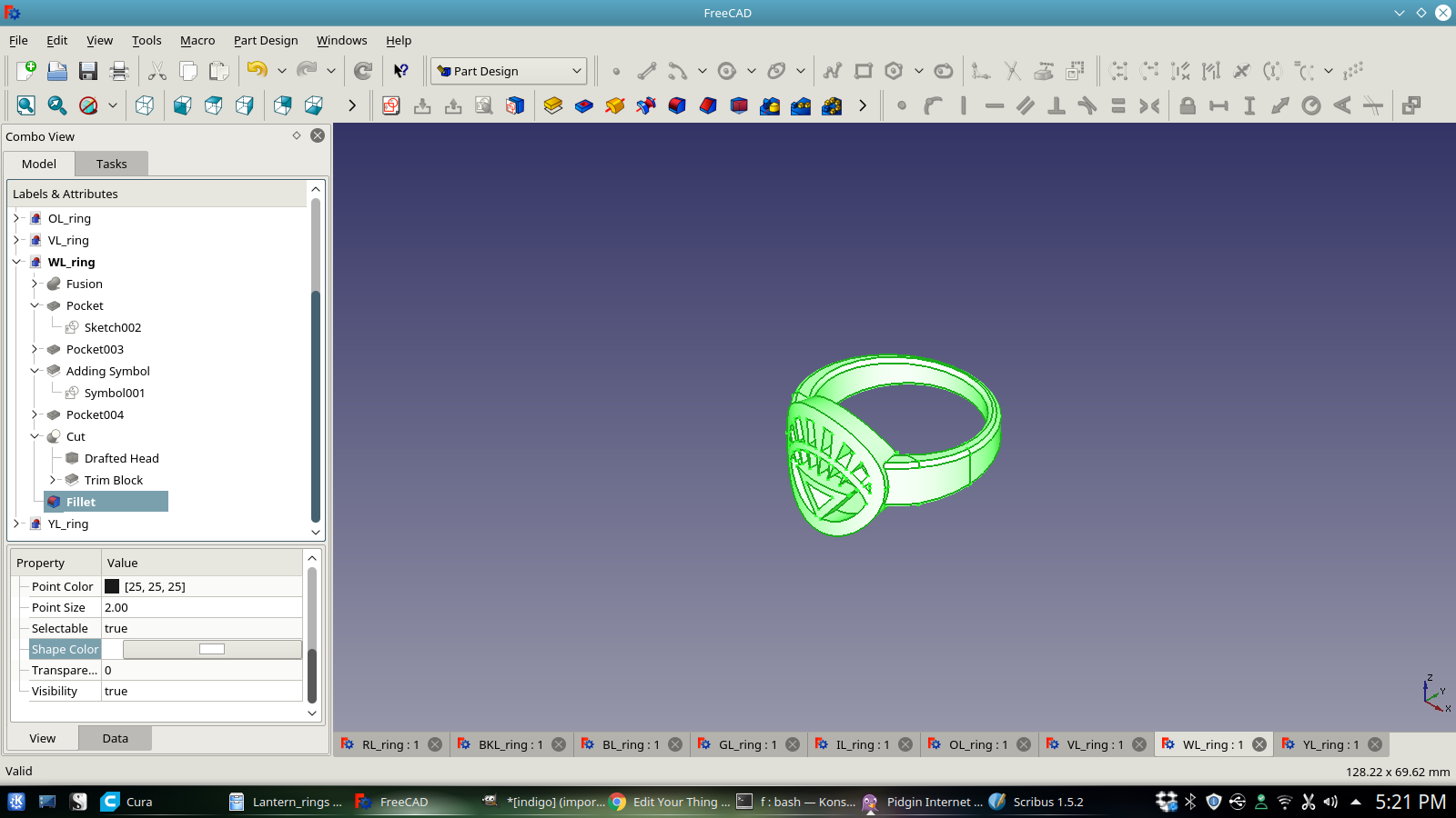 Lantern Corps Rings — miniatura 46