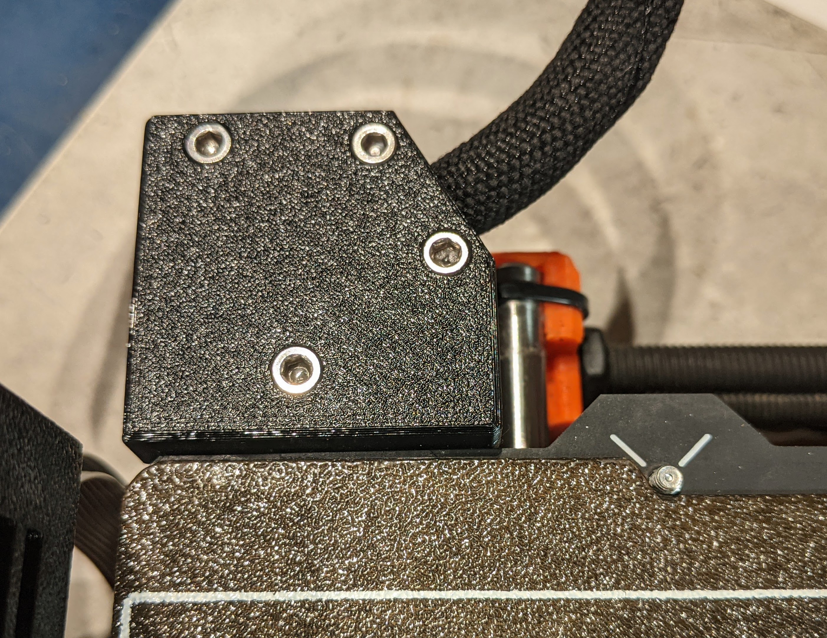 MK2.5 & MK3 Heatbed Screw Connector 60 Deg Cable Cover