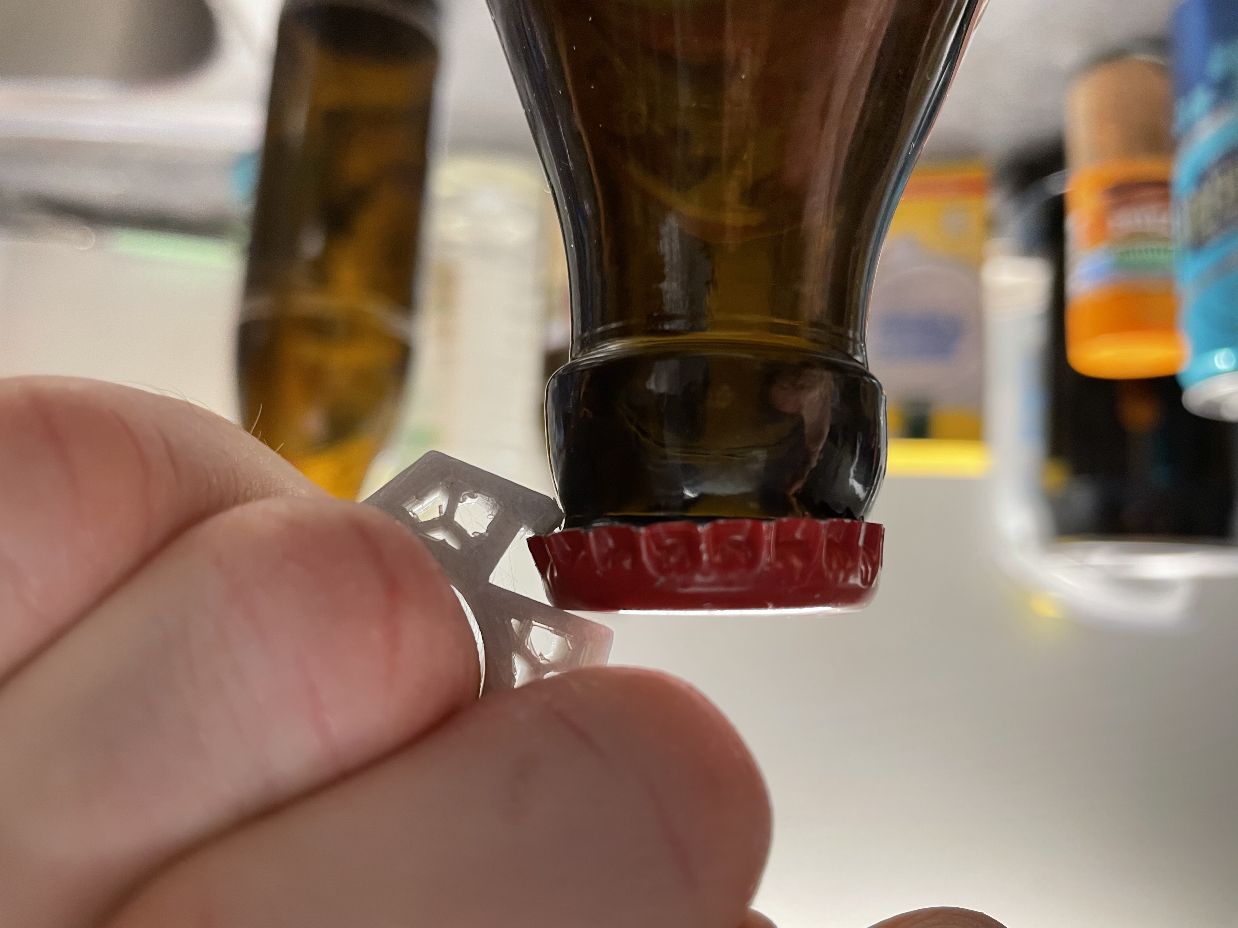 Miniatura 2 do modelo 3D Beer Bottle Opener Ring