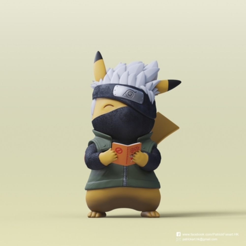 Pikachu Kakashi 2