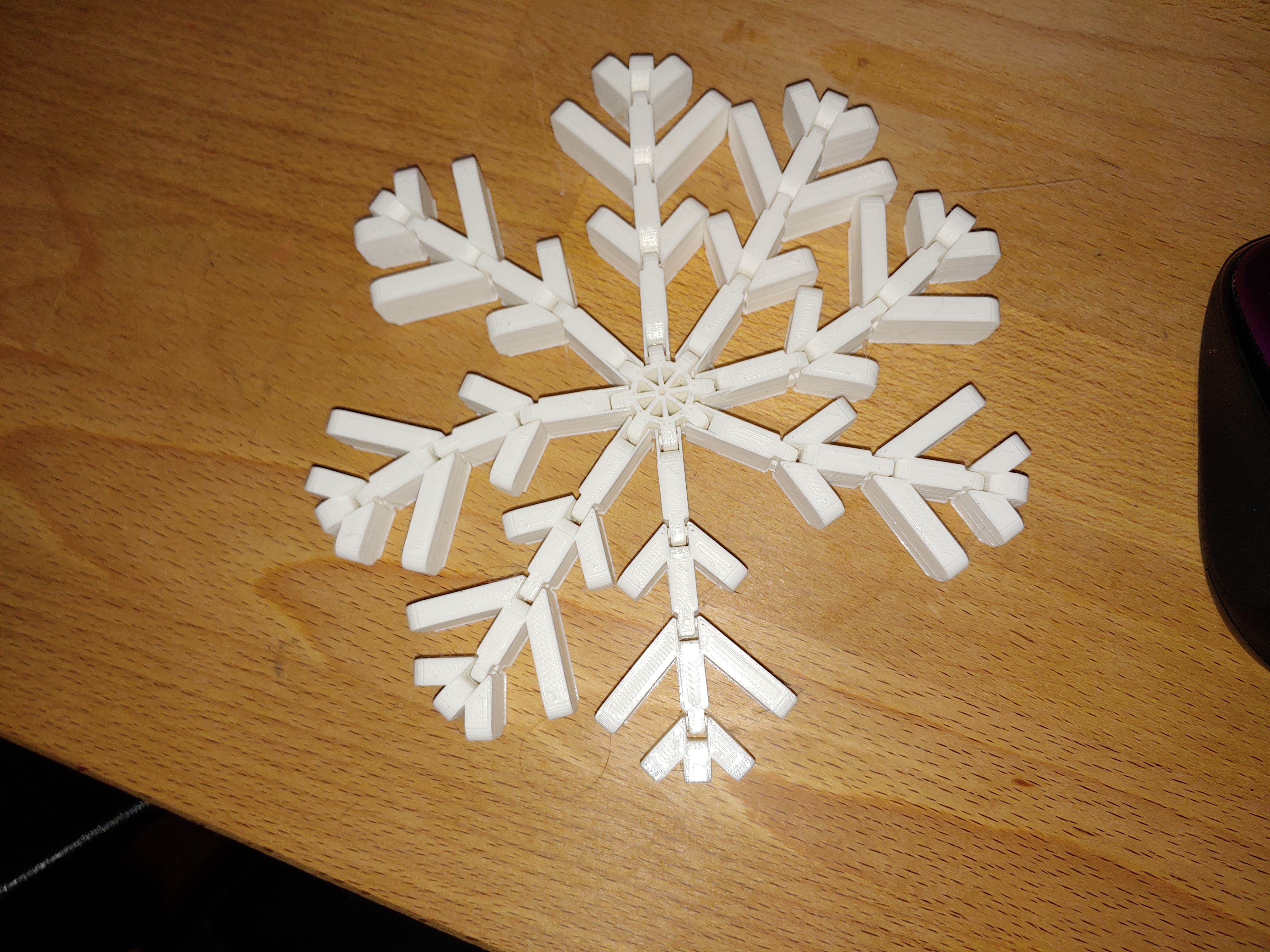 Miniatura 3 do modelo 3D Flex Snowflake