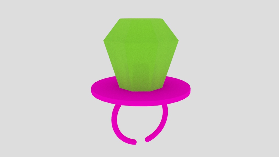 Miniatura 3 do modelo 3D Ring Pop