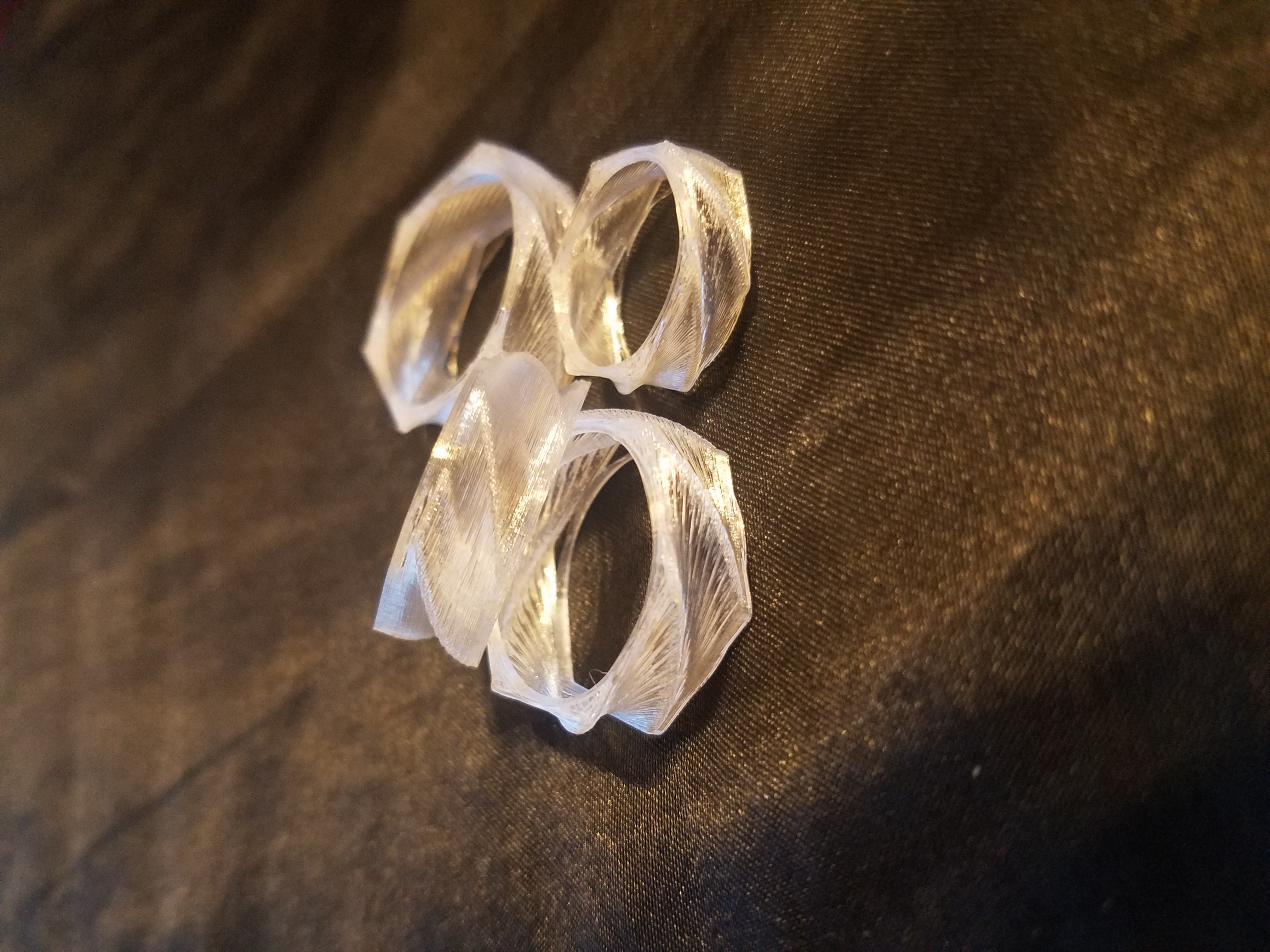 Miniatura 5 do modelo 3D Spiral Ring  - thin