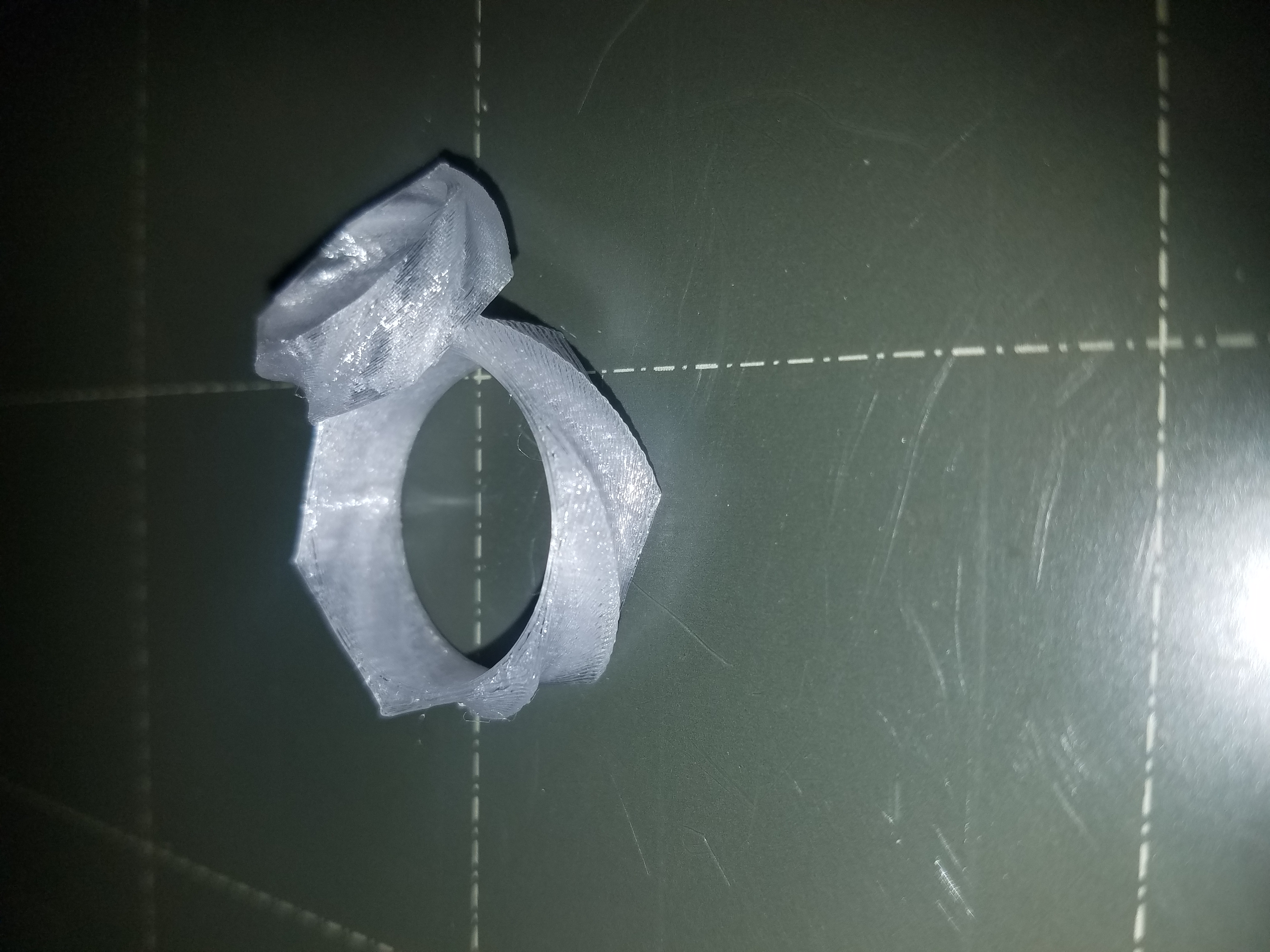 Miniatura 2 do modelo 3D Spiral Ring - solid