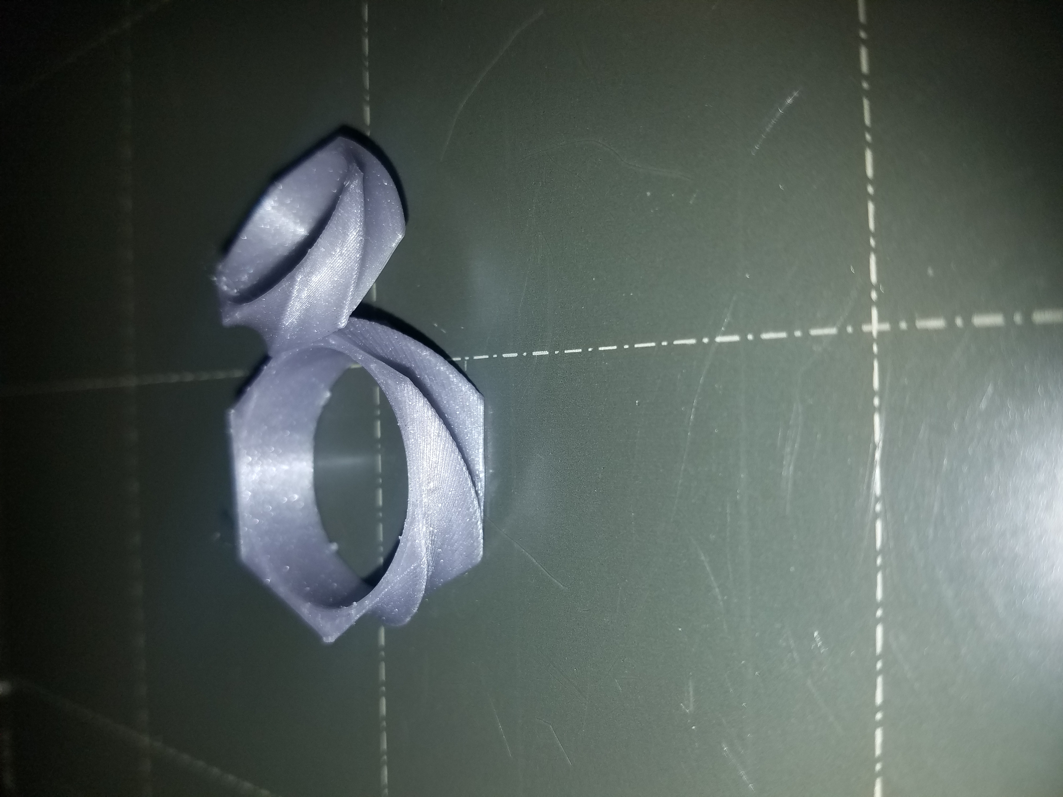 Miniatura 5 do modelo 3D Spiral Ring - solid