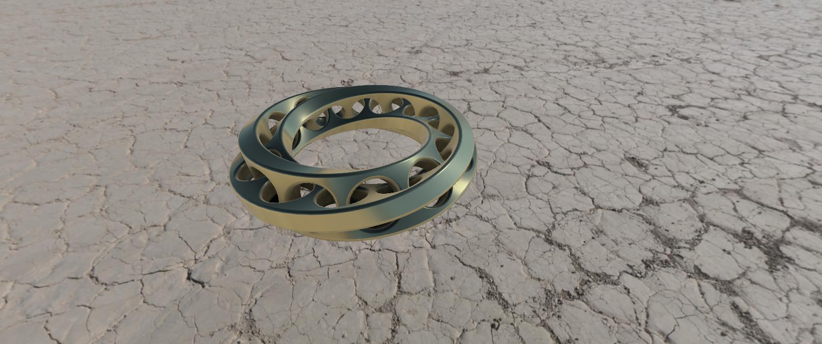 Miniatura 2 do modelo 3D ring ball 2022