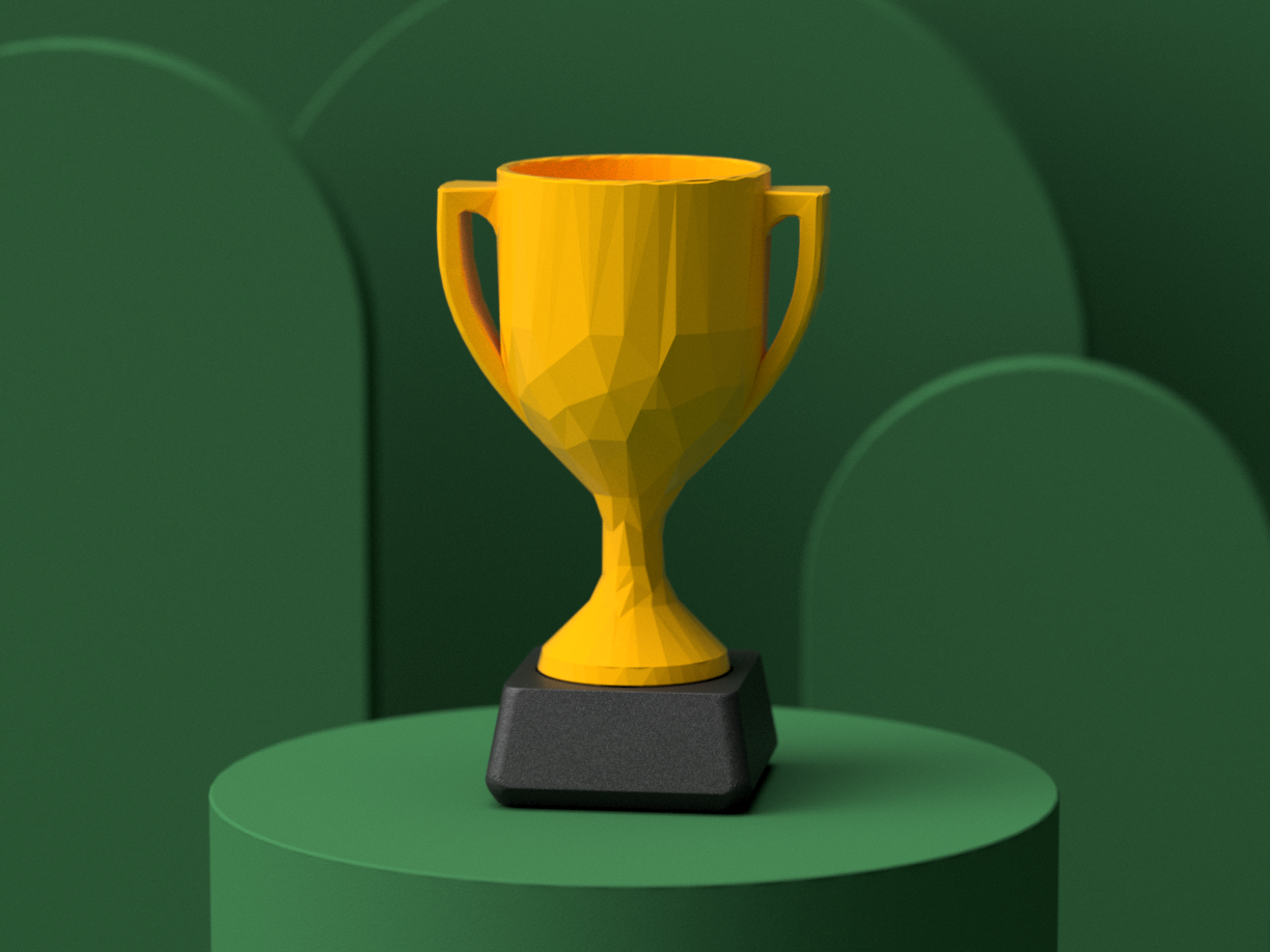 Miniatura 3 do modelo 3D Trophy Cup Collection