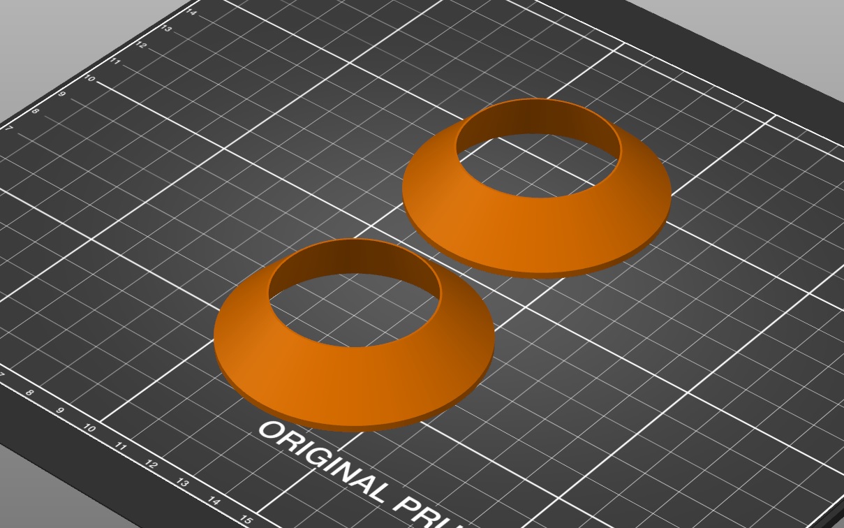 Adapter for spool swith a larger inner diamater up to 68mm 3D model thumbnail