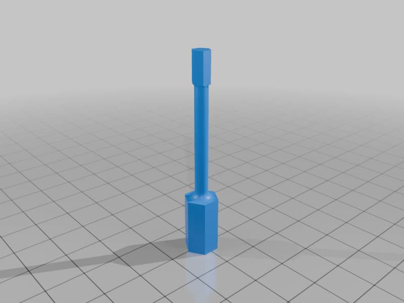 Roller shutter motor adjustment tool short