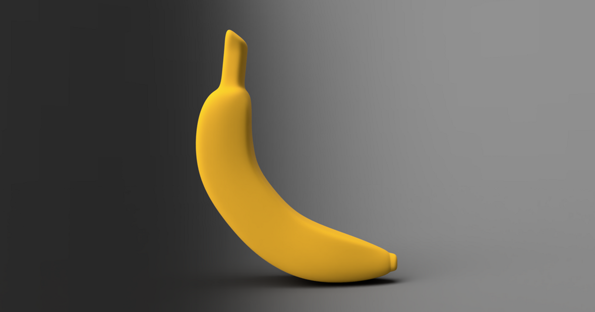 Banana 01 By Wilko Download Free Stl Model 7198