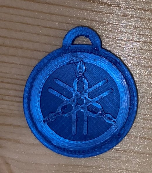 Yamaha Logo Keychain
