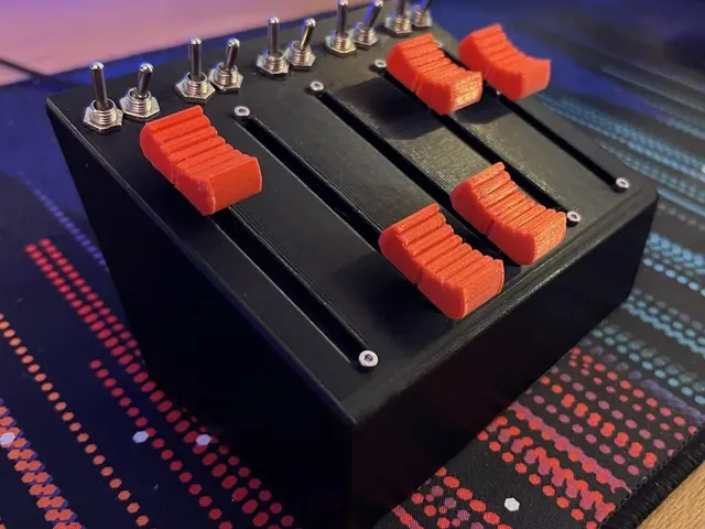 ShlagMixer - A DIY MIDI Audio Mixer