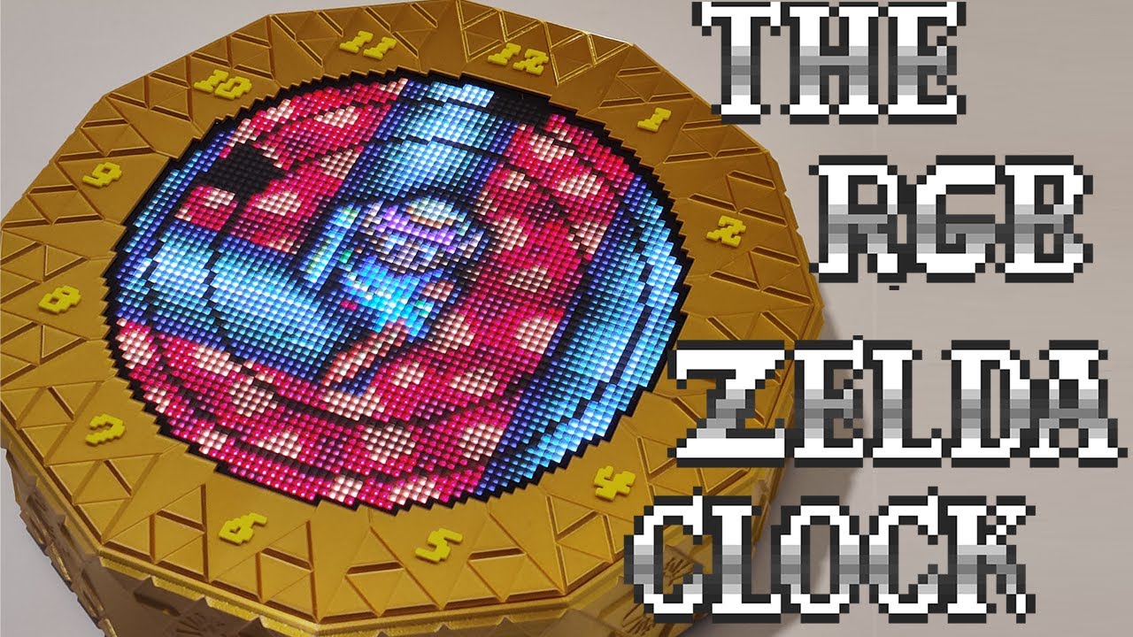 Legend of Zelda - Link to the Past RGB Matrix Clock