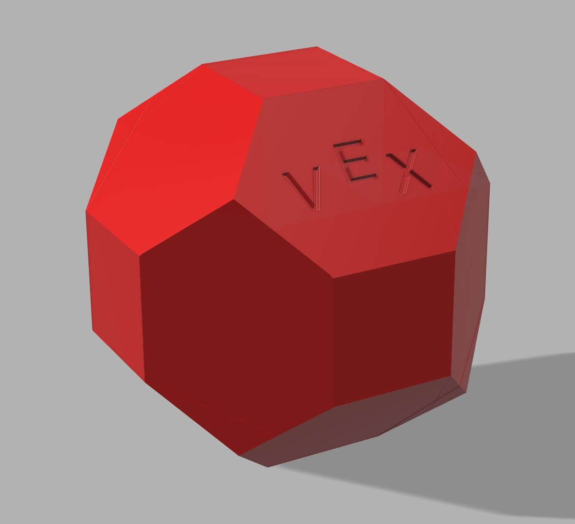 VEX V5 Push Back Hex Ball