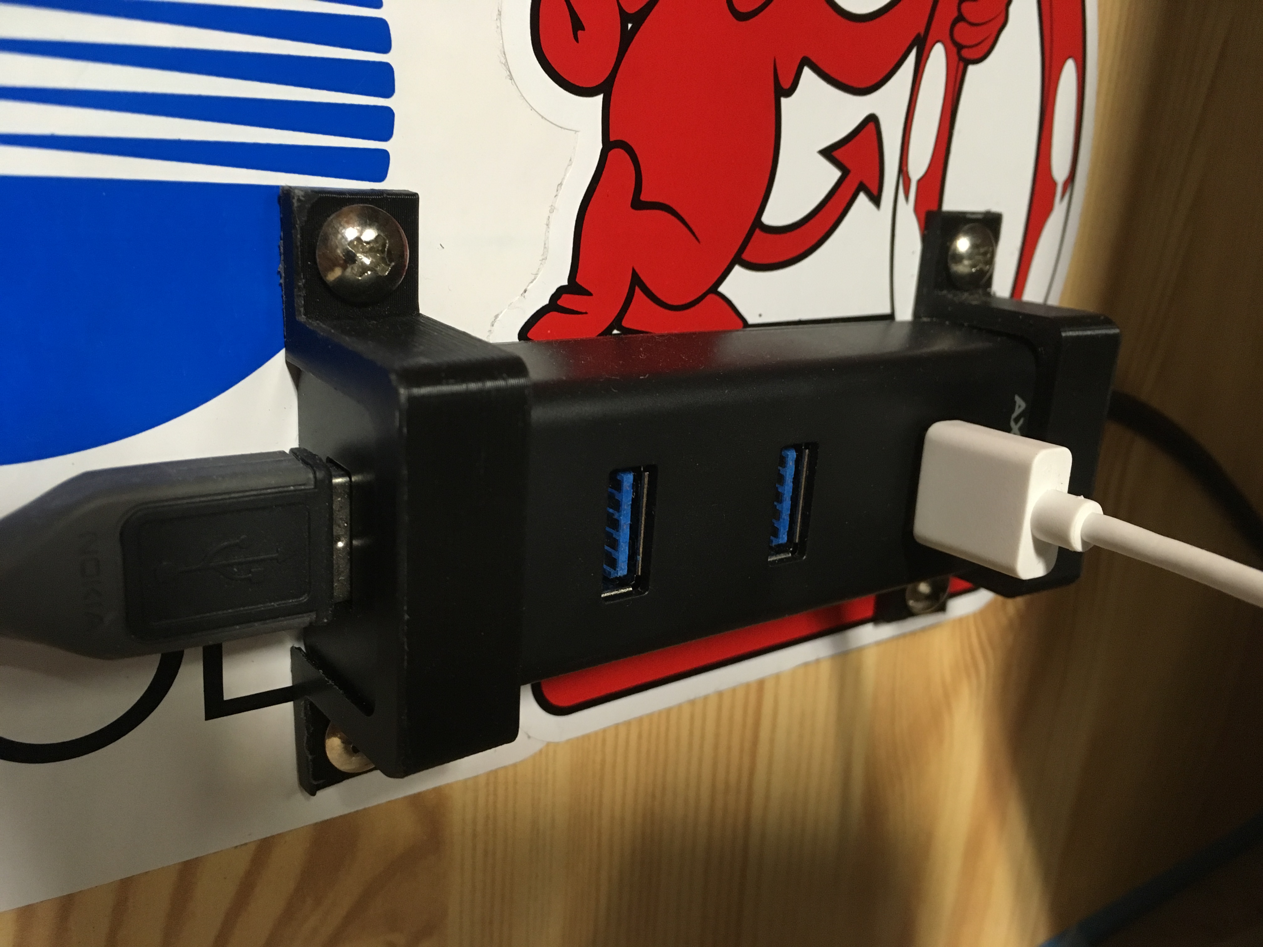 USB HUB AXAGON Holder