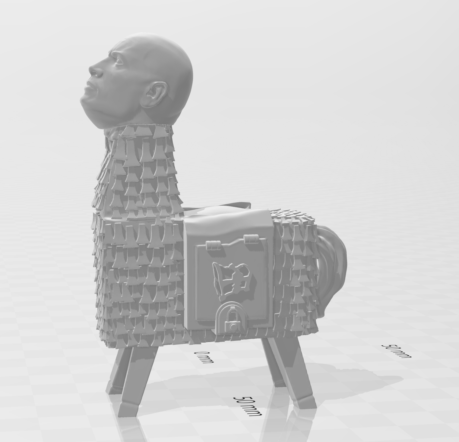Miniatura 3 do modelo 3D lama rock