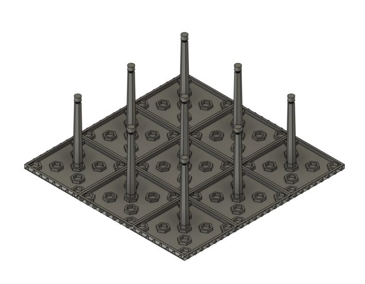 Boardgame Riser by MakerIggs Download free STL model